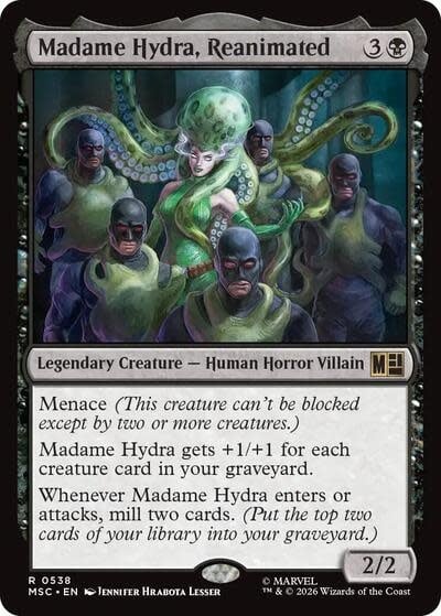 Madame Hydra, Reanimated - 538 (Normal, R)