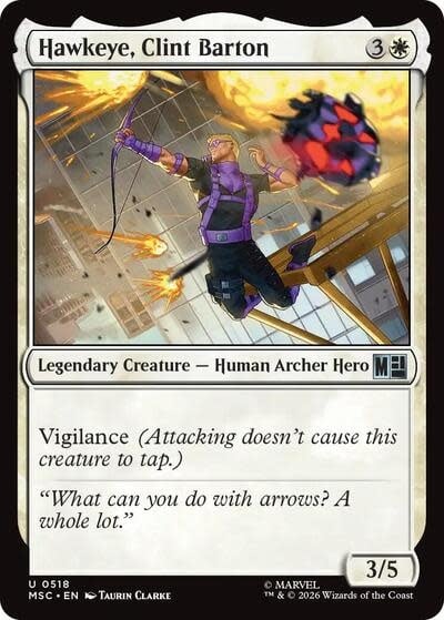 Hawkeye, Clint Barton (0518) (Normal, U)