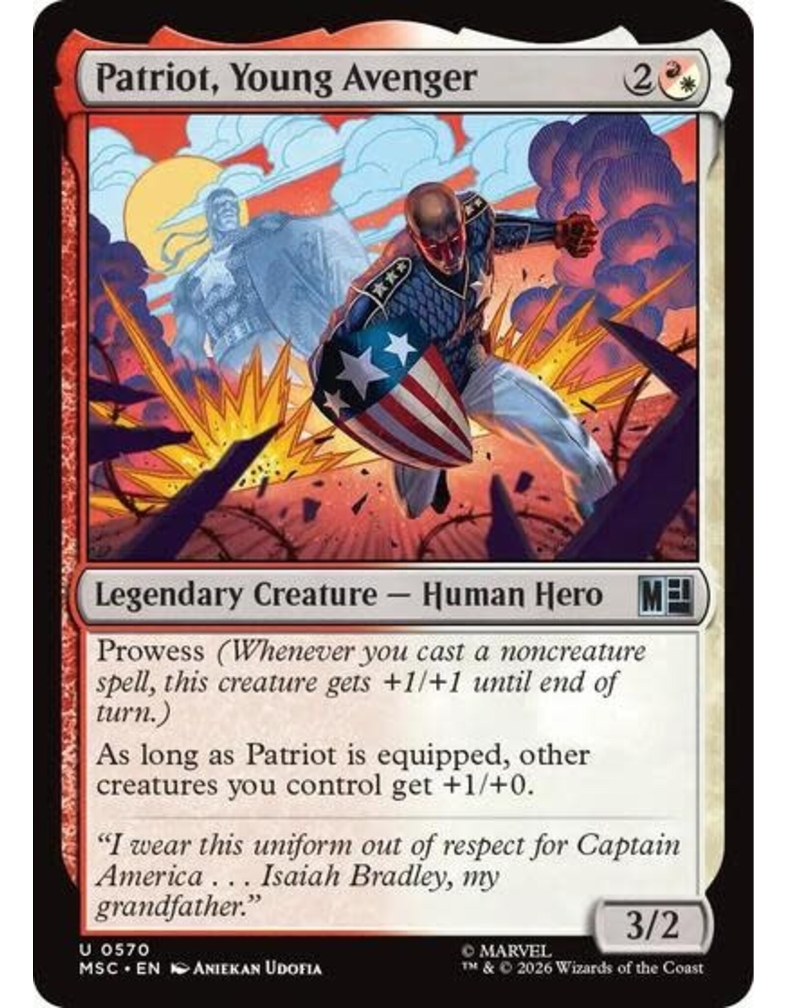 Patriot, Young Avenger - 570 (Normal, U)