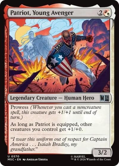Patriot, Young Avenger - 570 (Normal, U)