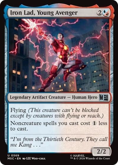 Iron Lad, Young Avenger - 569 (Normal, U)