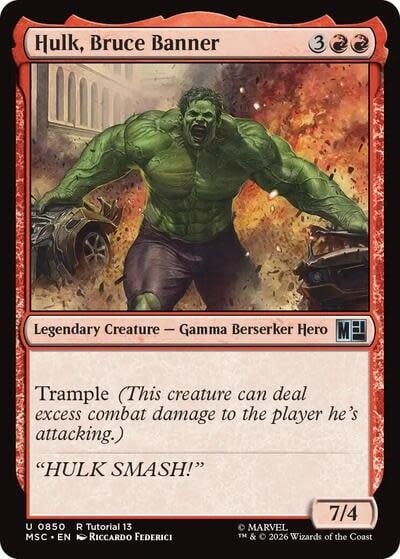 Hulk, Bruce Banner (0850) (Normal, U)