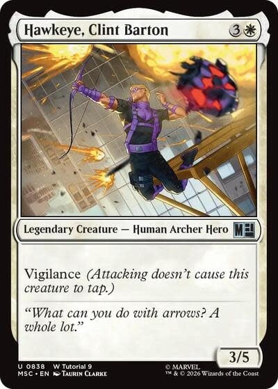 Hawkeye, Clint Barton (0838) (Normal, U)