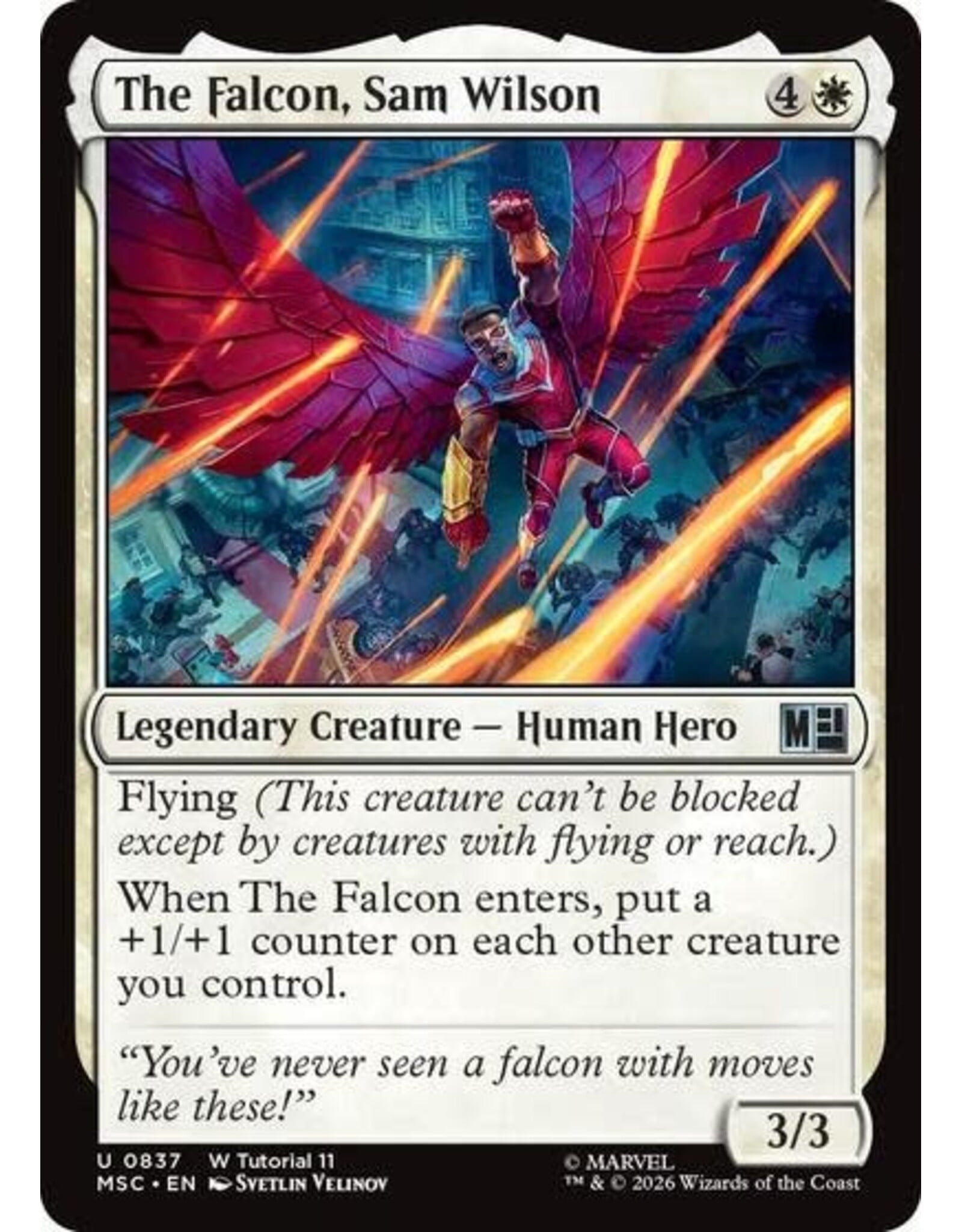 The Falcon, Sam Wilson (0837) (Normal, U)