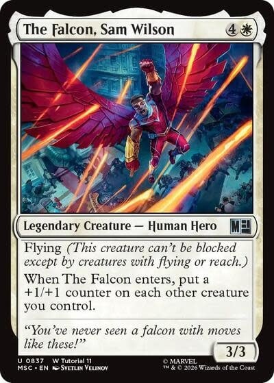 The Falcon, Sam Wilson (0837) (Normal, U)