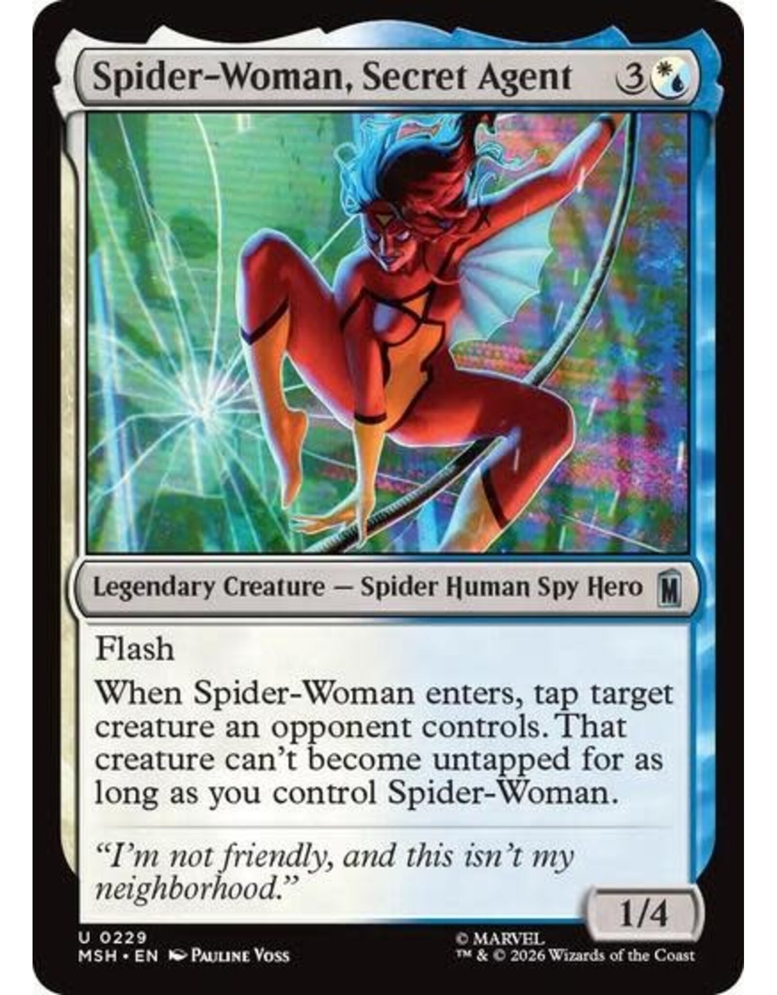 Spider-Woman, Secret Agent - 229 (Foil, U)