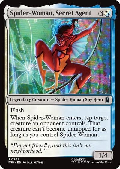 Spider-Woman, Secret Agent - 229 (Foil, U)