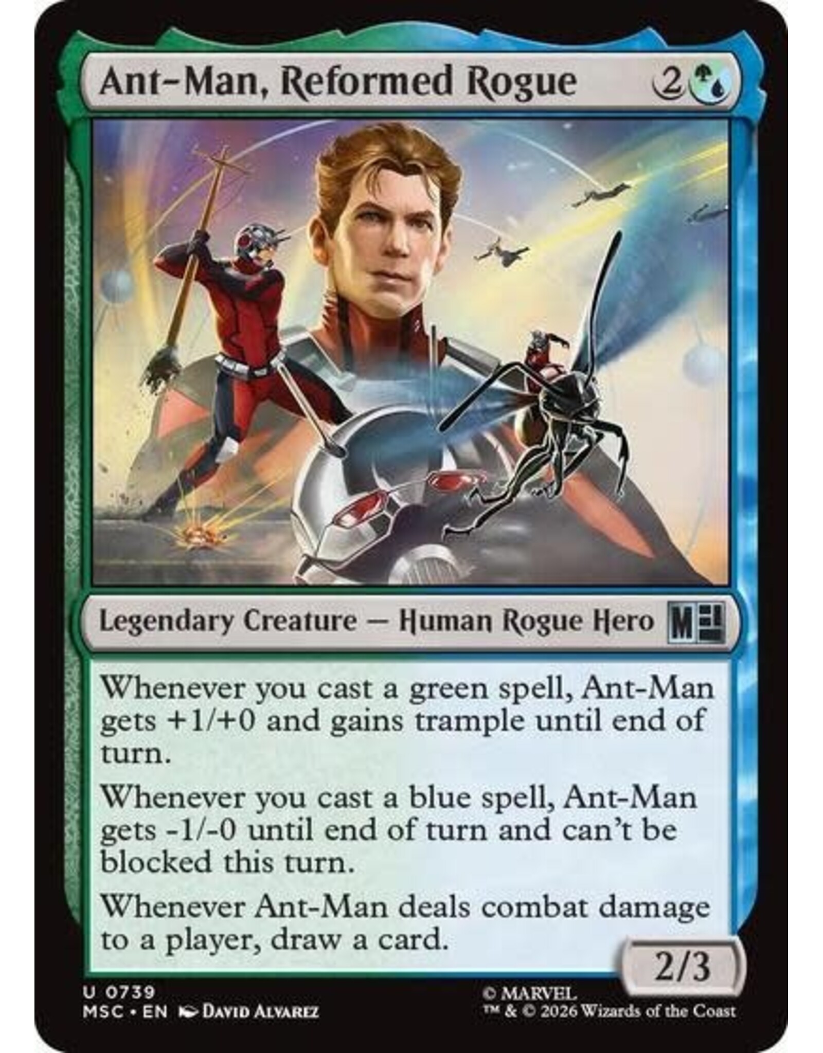 Ant-Man, Reformed Rogue - 739 (Foil, U)