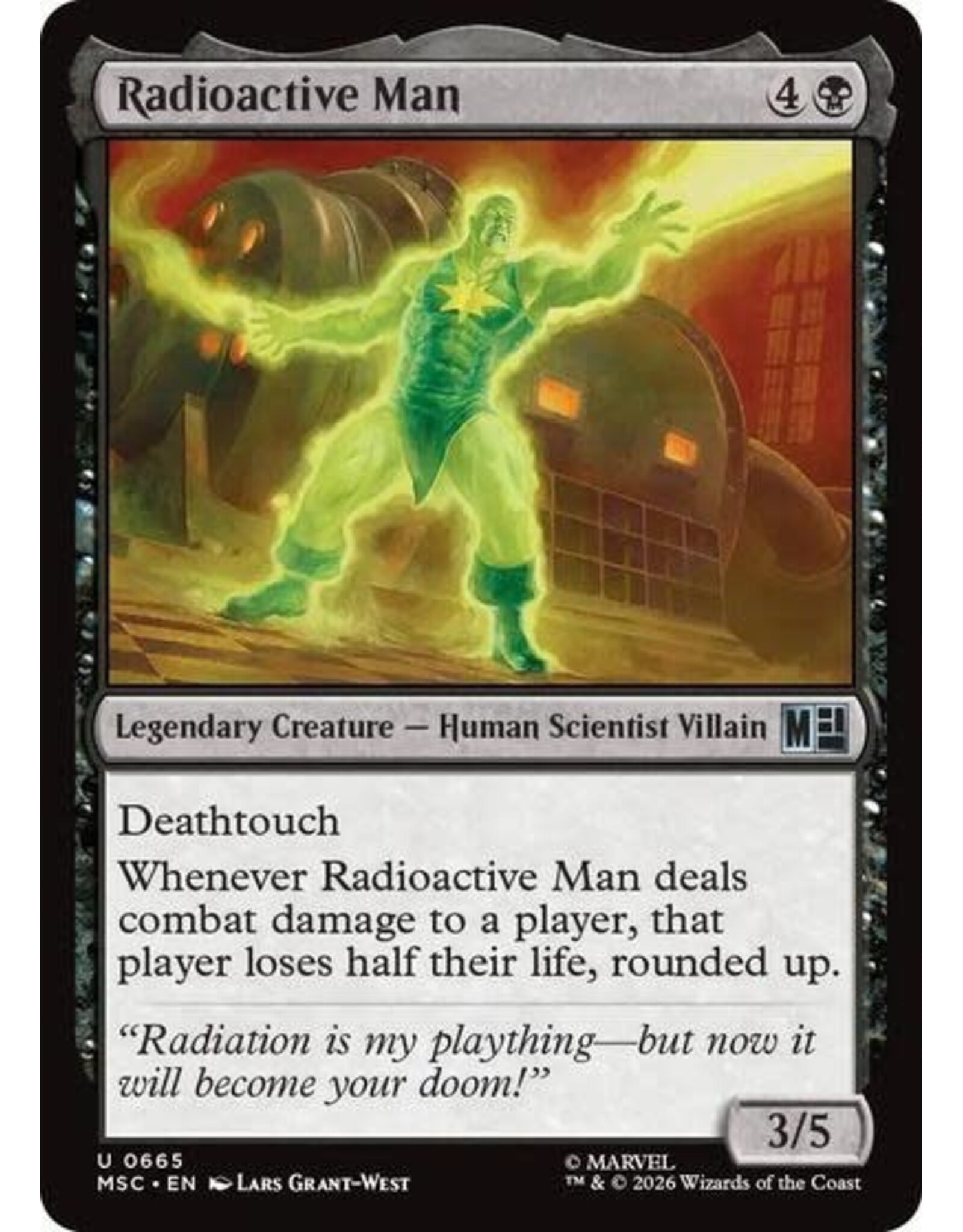 Radioactive Man - 665 (Foil, U)