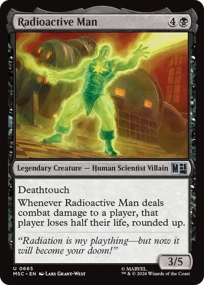 Radioactive Man - 665 (Foil, U)