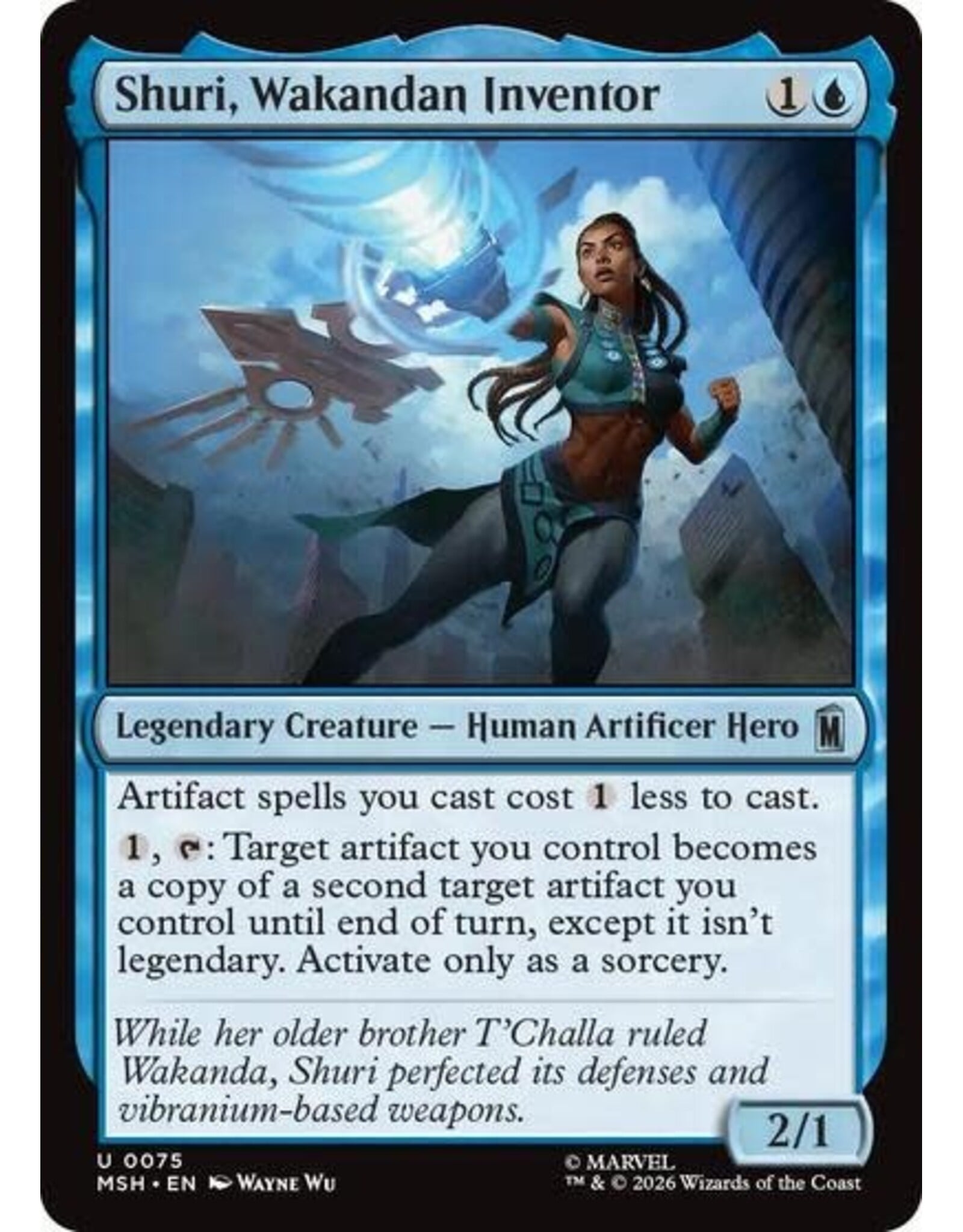 Shuri, Wakandan Inventor - 75 (Foil, U)