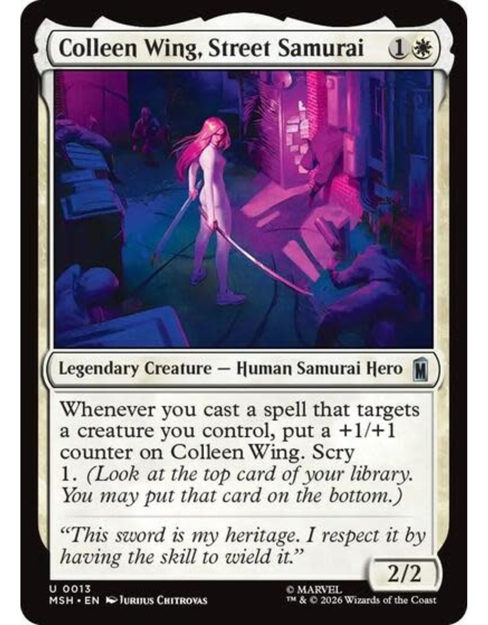 Colleen Wing, Street Samurai - 13 (Foil, U)