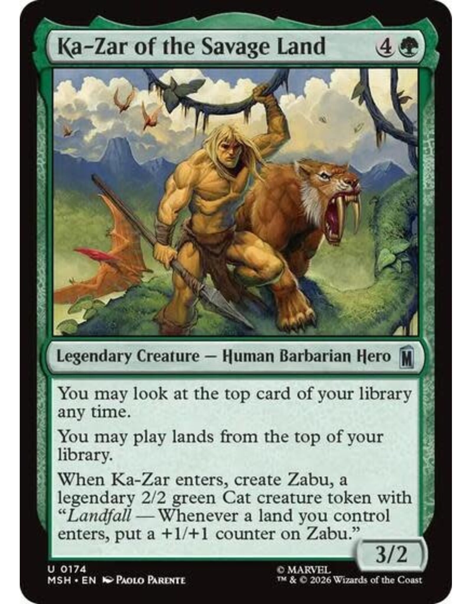 Ka-Zar of the Savage Land - 174 (Foil, U)