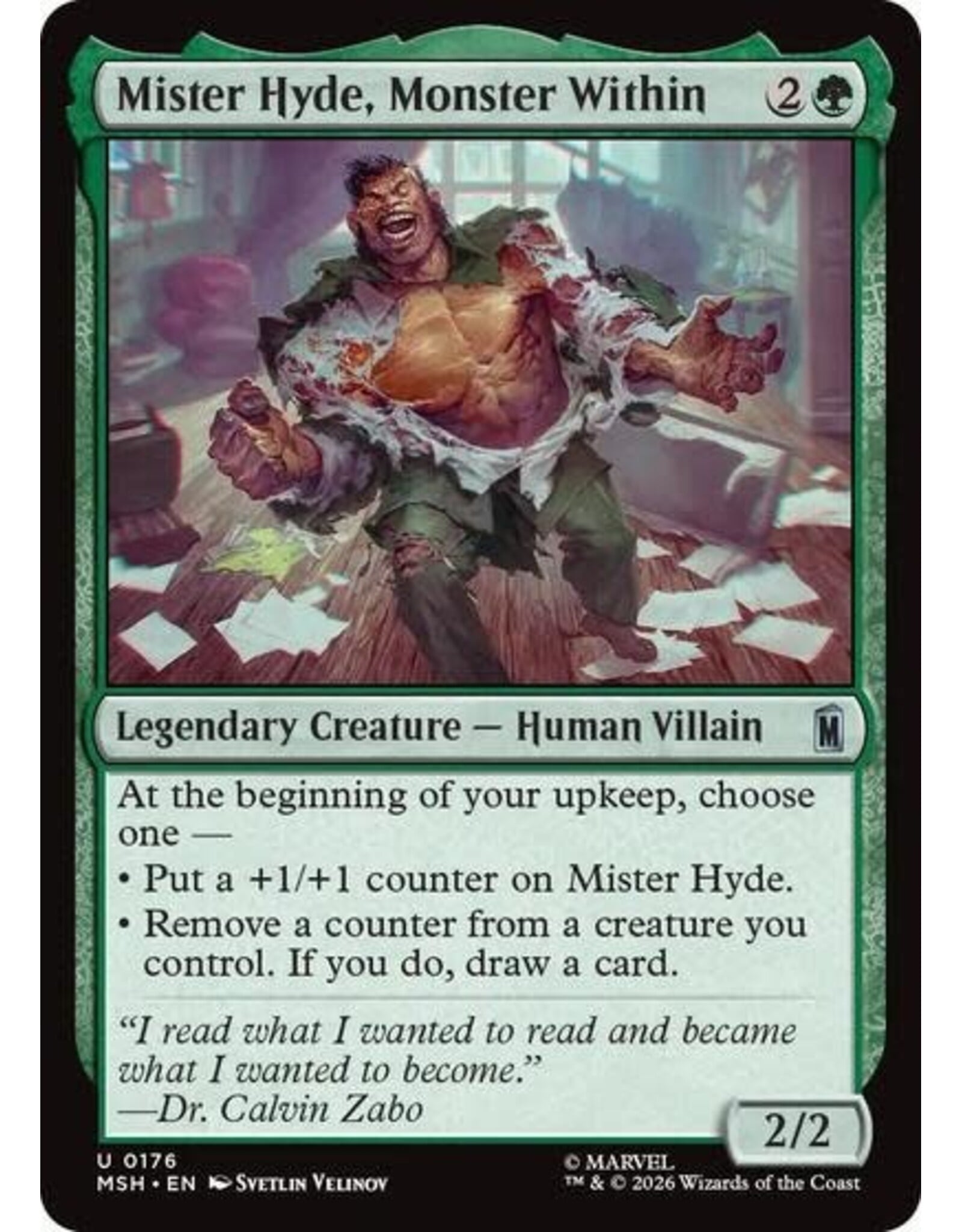 Mister Hyde, Monster Within - 176 (Foil, U)
