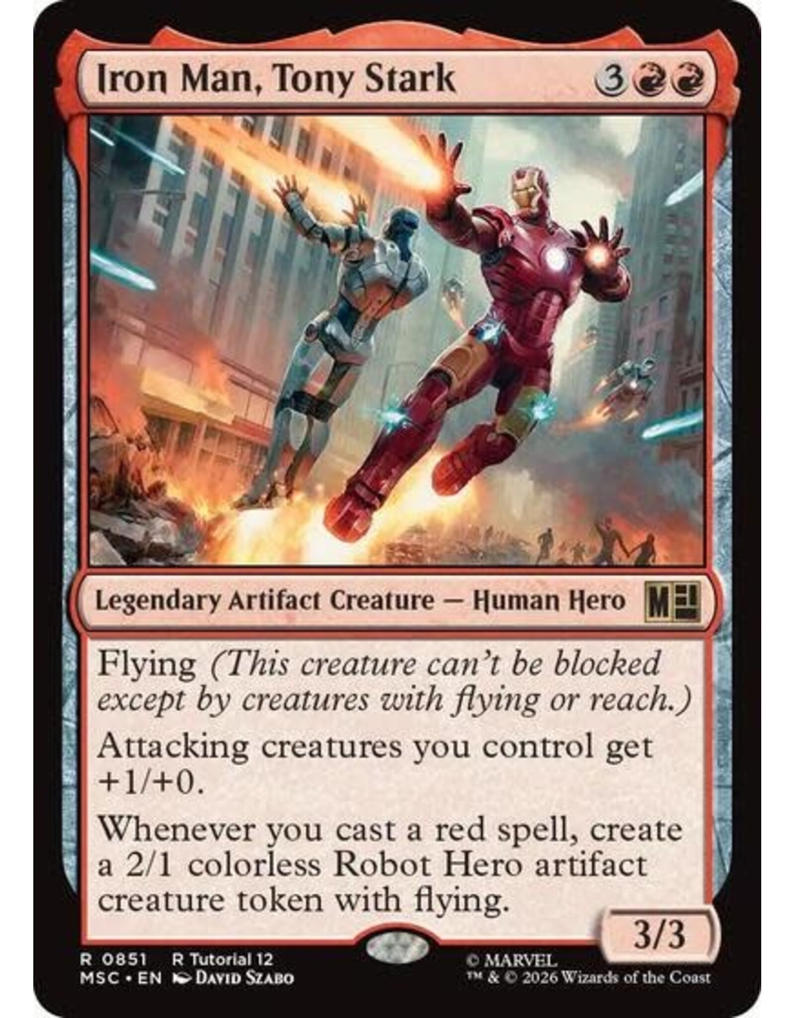 Iron Man, Tony Stark (0851) (Normal, R)