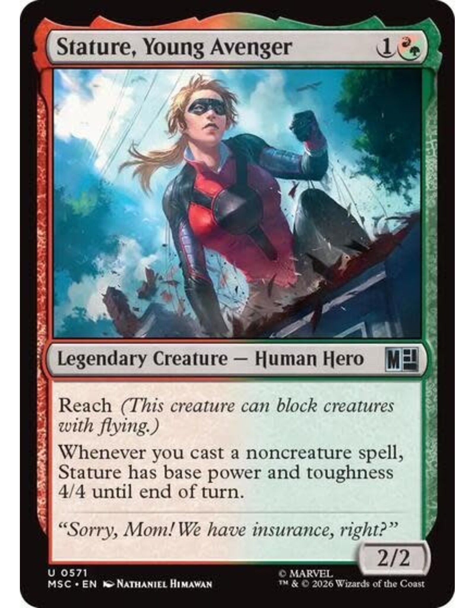 Stature, Young Avenger - 571 (Normal, U)