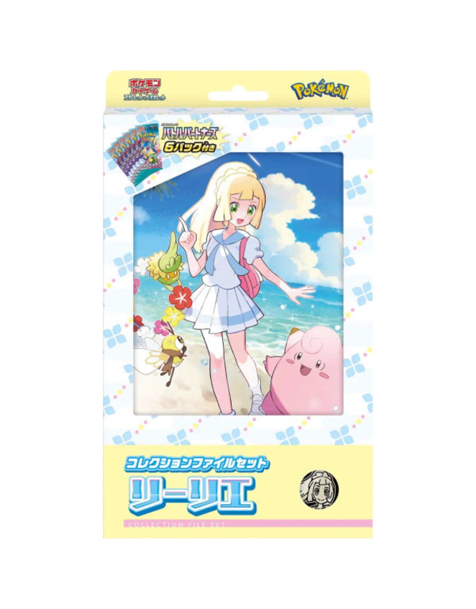 The Pokemon Company Pokémon Trading Card Game - Scarlet & Violet Collection File Set Lillie  Booster Box (Japanese)