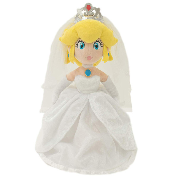 Little Buddy Mario Odyssey - Wedding Peach - 16" Plush