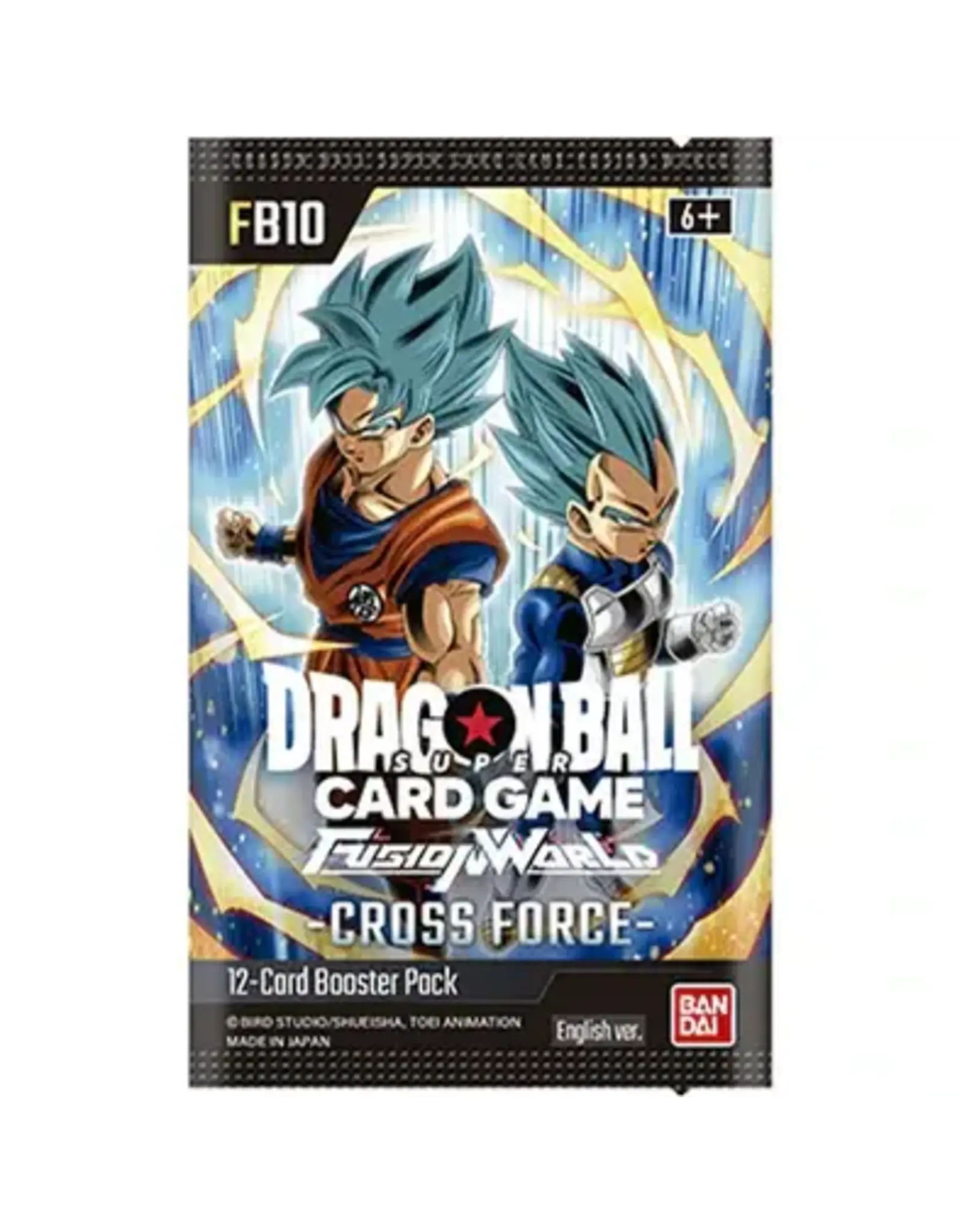 Bandai Dragon Ball Super Fusion World - Cross Force (FB-10) Booster Pack