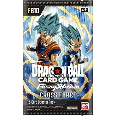 Bandai Dragon Ball Super Fusion World - Cross Force (FB-10) Booster Pack