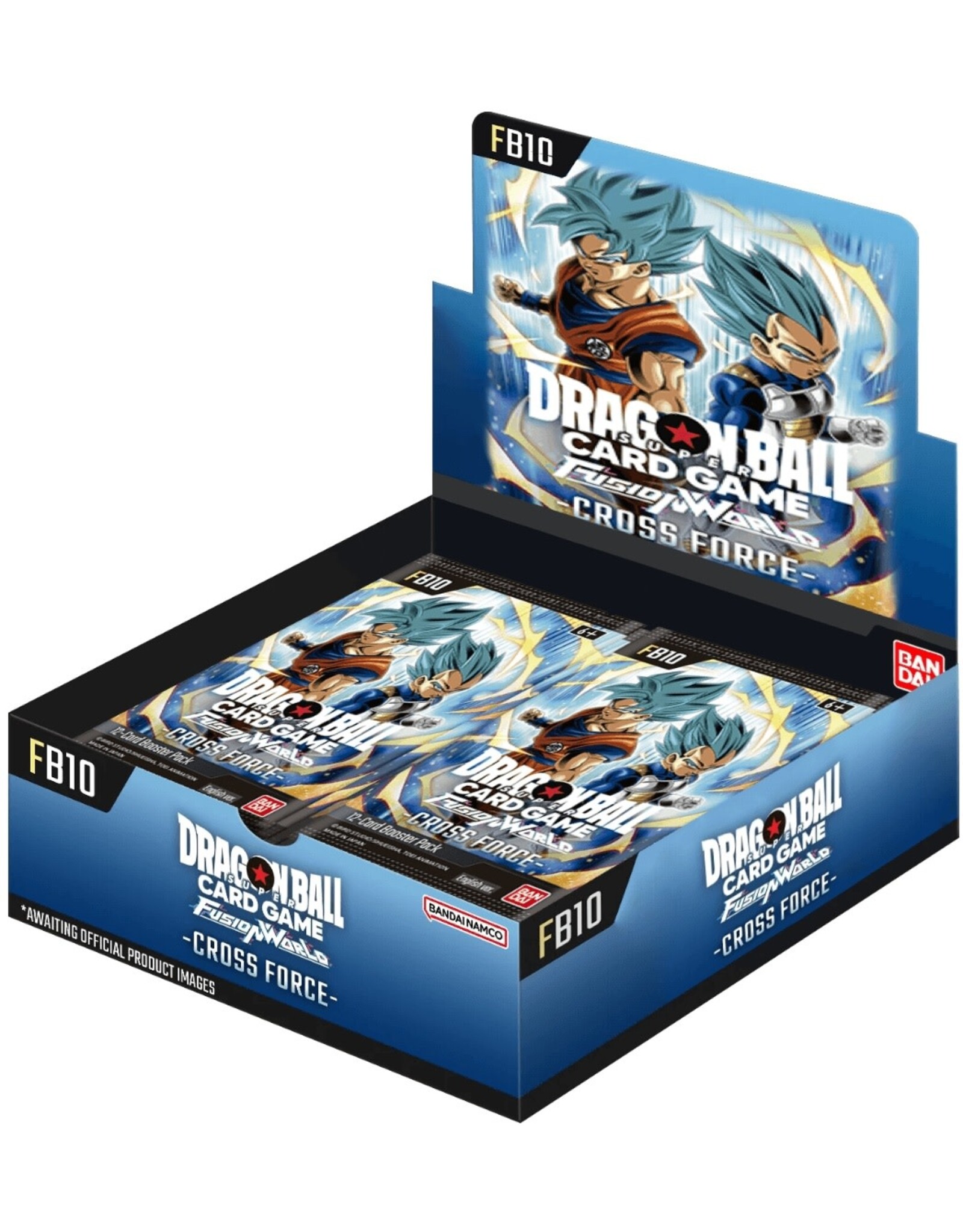 Bandai Dragon Ball Super Fusion World - Cross Force (FB-10) Booster Box