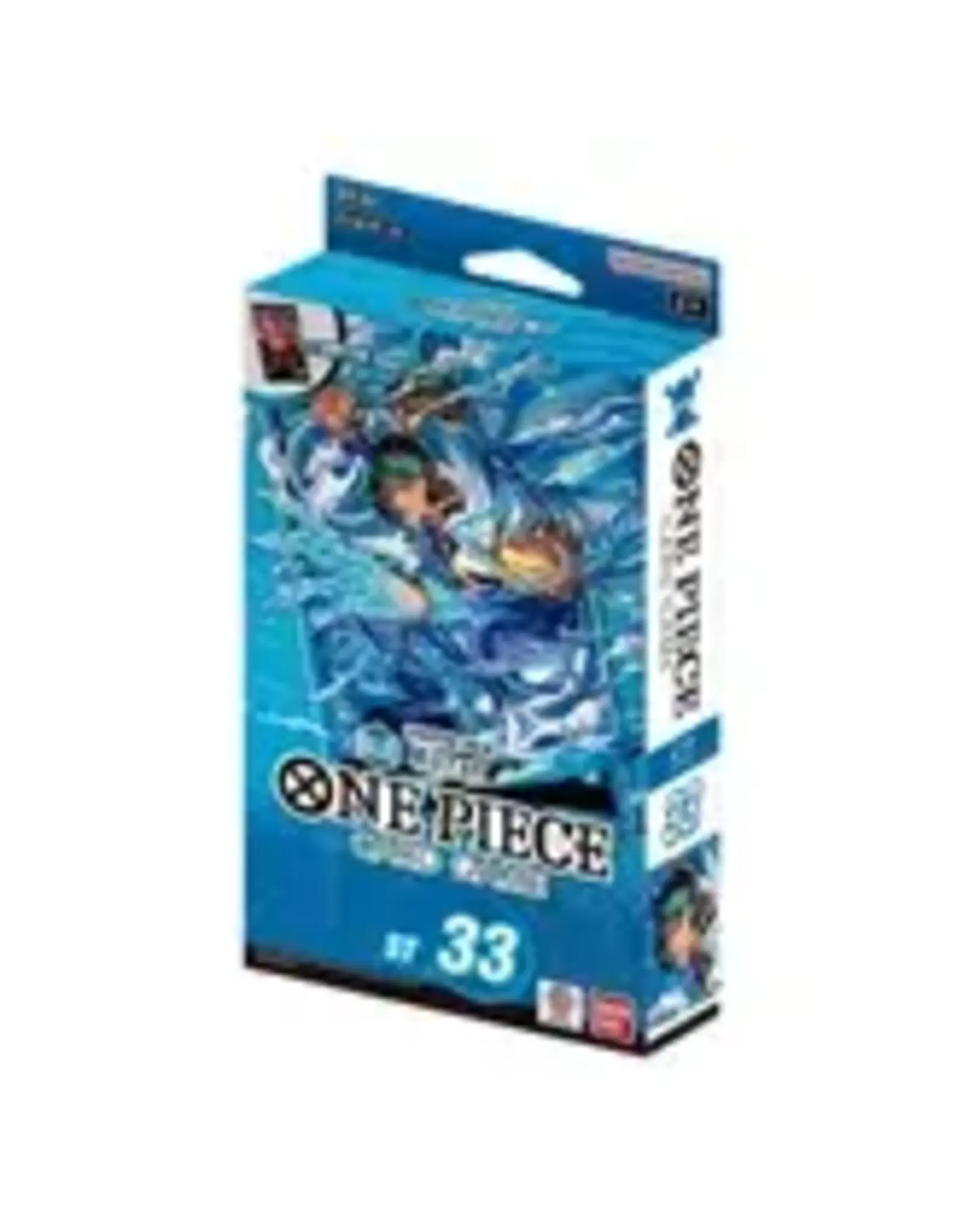 Bandai One Piece Card Game - Blue Kuzan (ST33) Starter Deck
