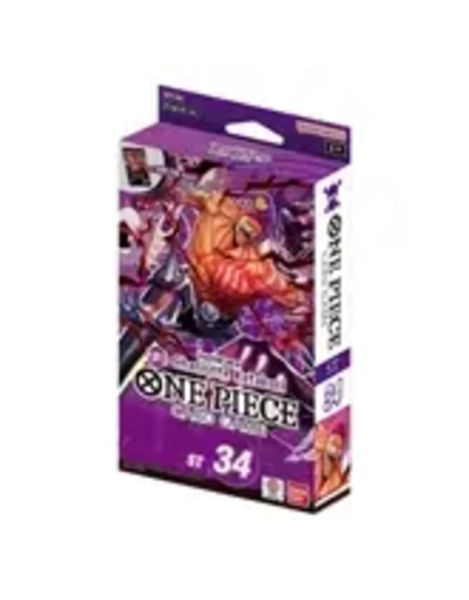 Bandai One Piece Card Game - Purple Charlotte Katakuri (ST34) Starter Deck