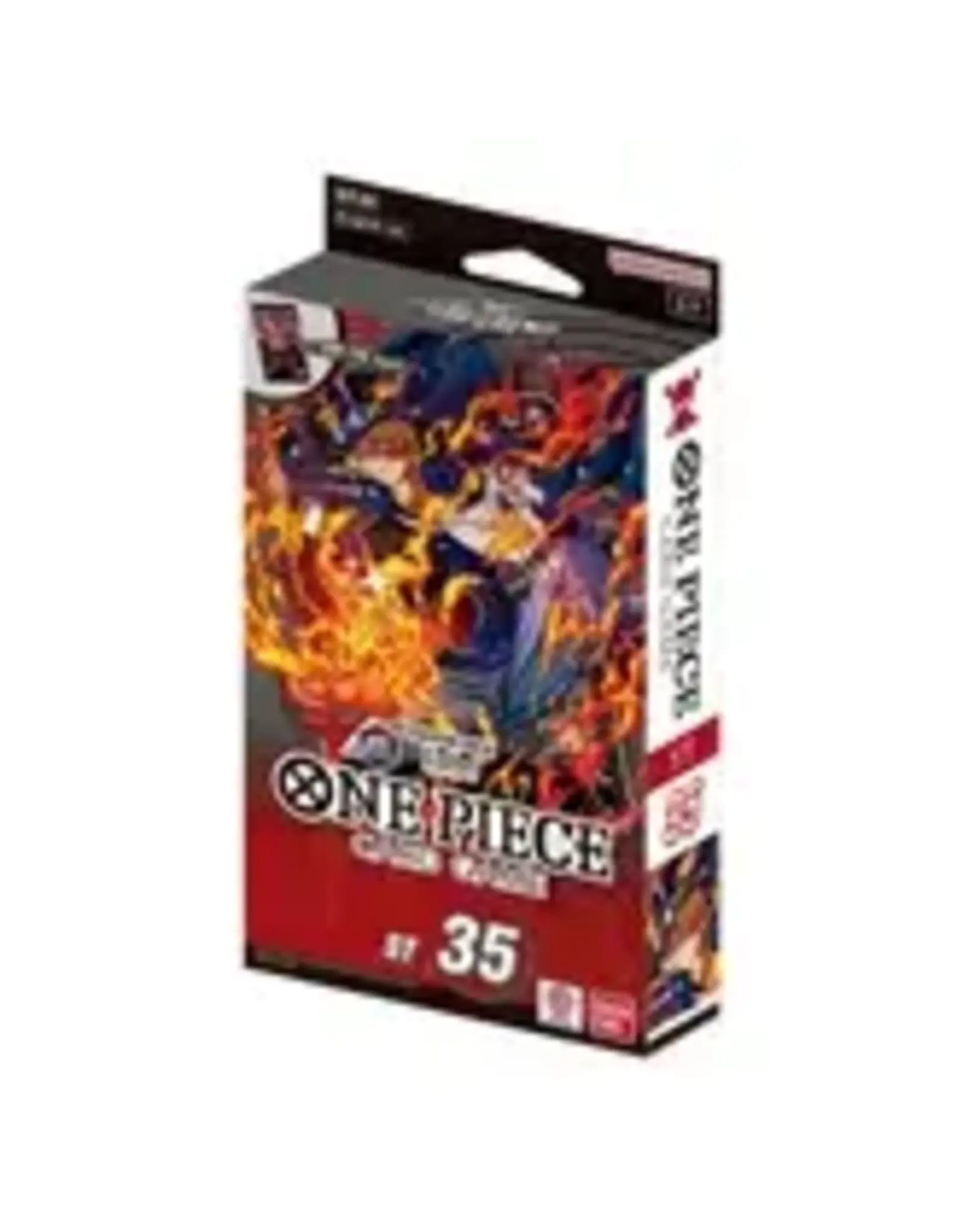 Bandai One Piece Card Game - Red/Black Sabo (ST35) Starter Deck