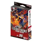 Bandai One Piece Card Game - Red/Black Sabo (ST35) Starter Deck