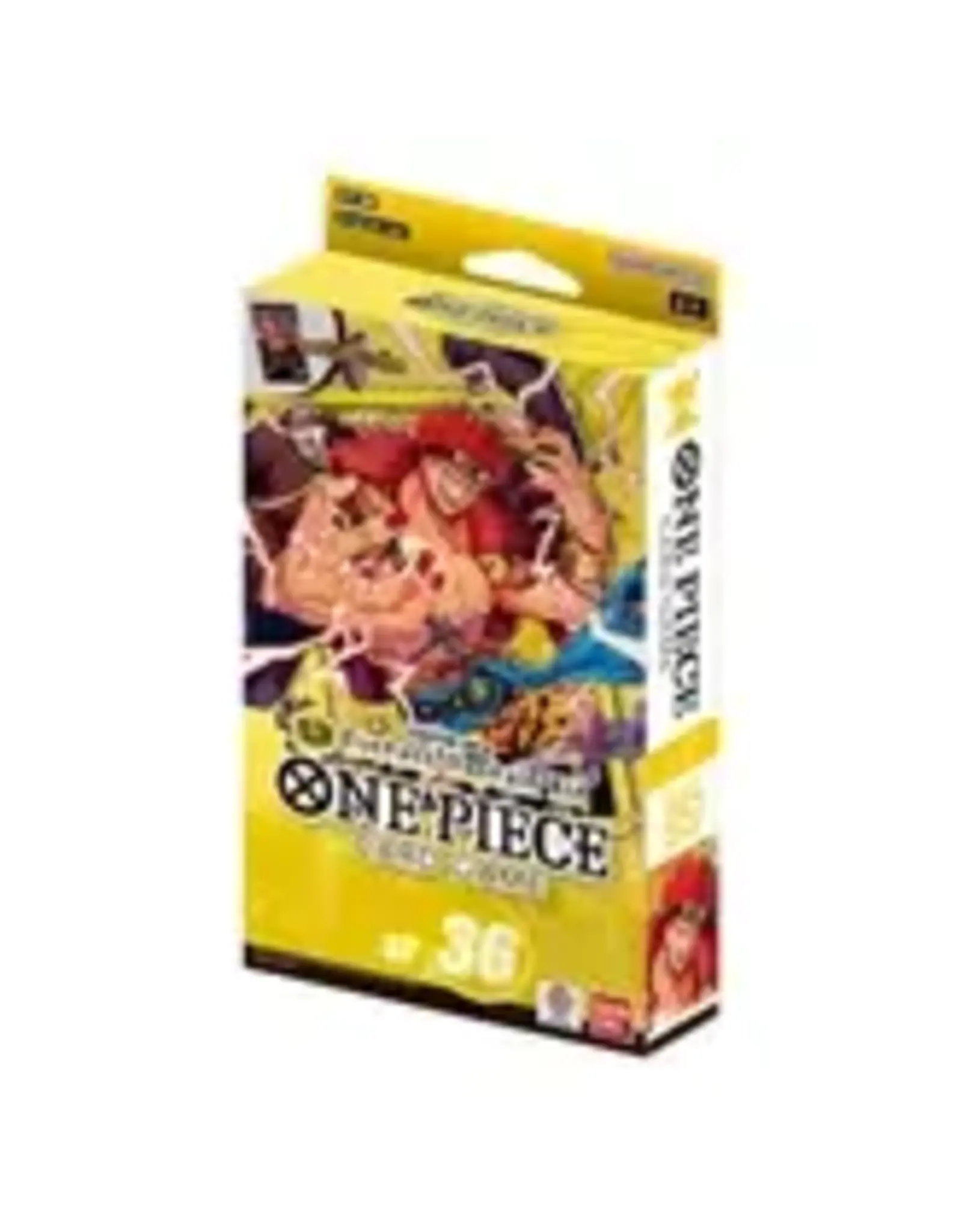 Bandai One Piece Card Game - Yellow Eustass Captain Kid (ST36) Starter Deck