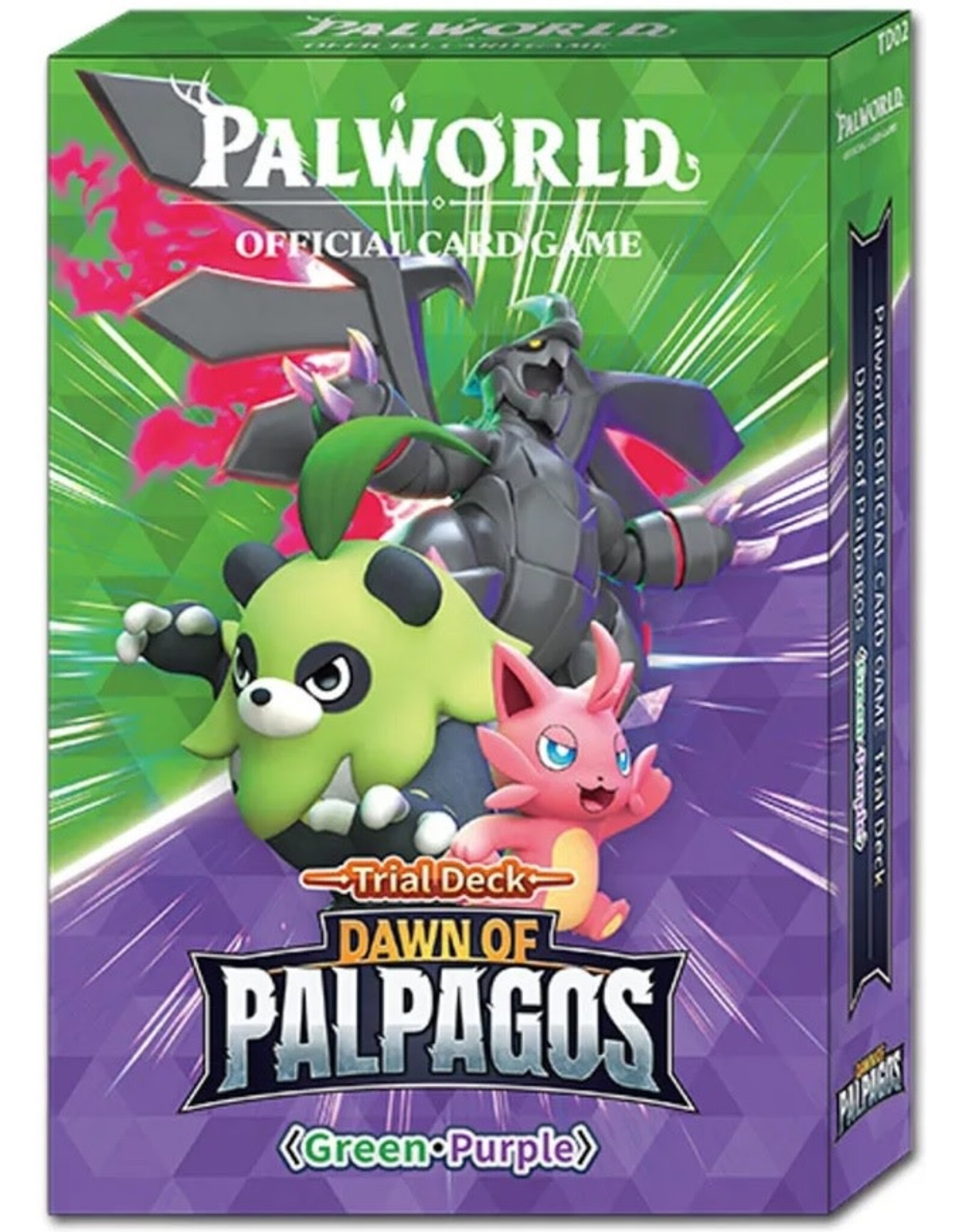 Palworld: Card Game - Dawn Of Palpagos Green/Purple Trial Deck