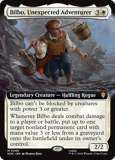 Bilbo, Unexpected Adventurer (Extended Art) - 98 (Normal, M)