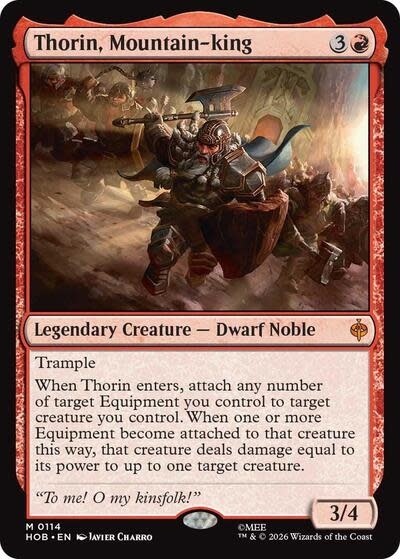 Thorin, Mountain-king - 114 (Foil, M)
