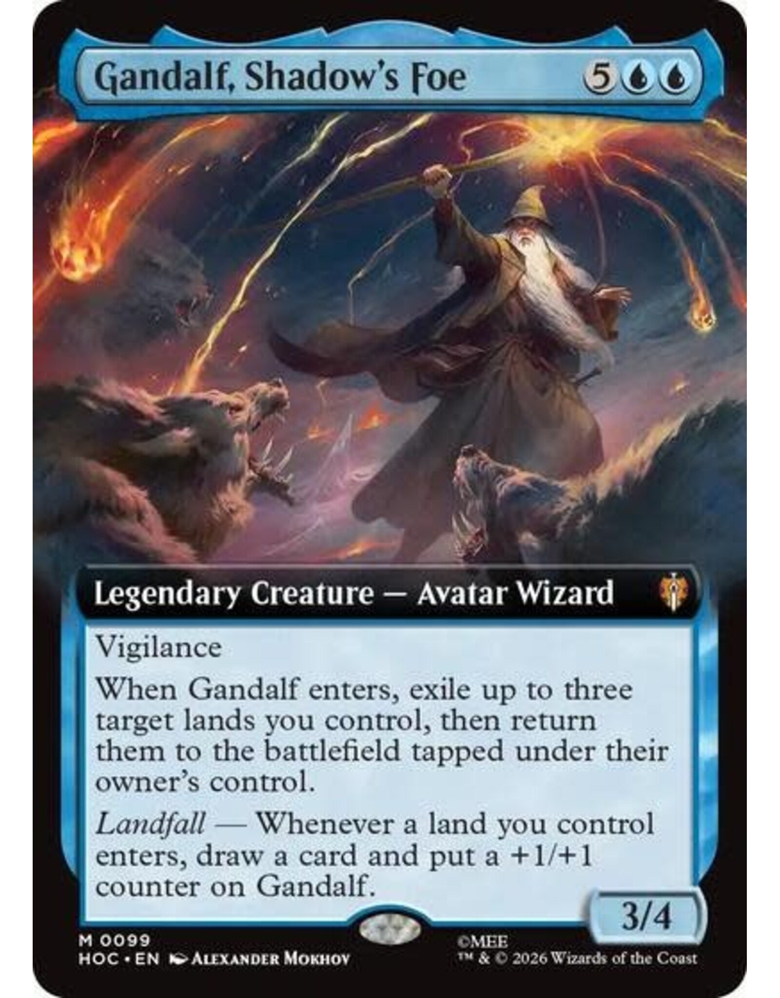 Gandalf, Shadow's Foe (Extended Art) - 99 (Normal, M)