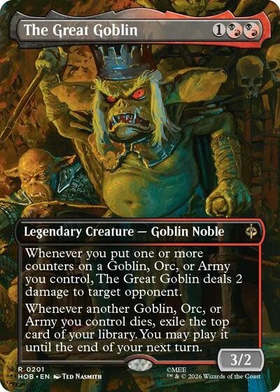 The Great Goblin (Borderless) - 201 (Normal, R)