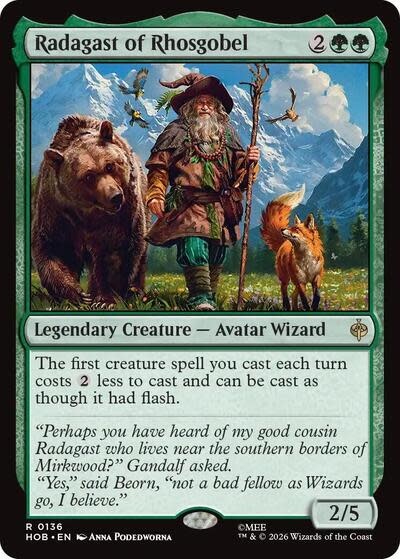 Radagast of Rhosgobel - 136 (Foil, R)
