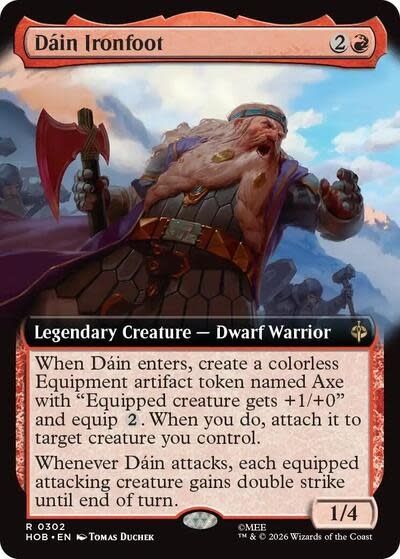 Dain Ironfoot (Extended Art) - 302 (Normal, R)