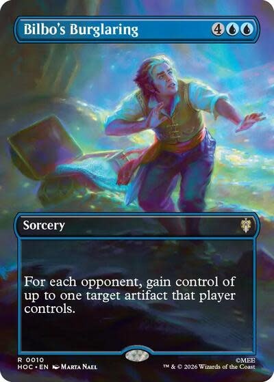 Bilbo's Burglaring (Borderless) - 10 (Normal, R)