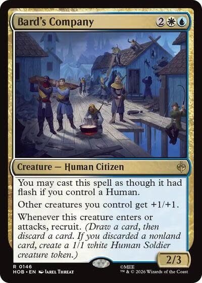 Bard's Company - 146 (Foil, R)