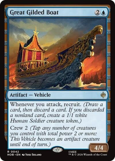 Great Gilded Boat - 42 (Foil, R)