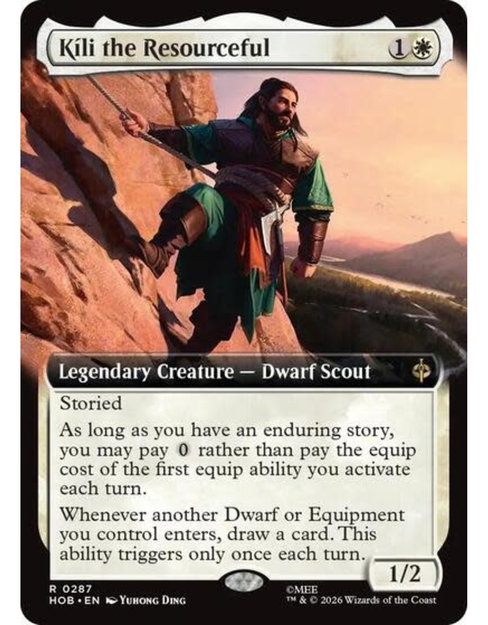 Kili the Resourceful (Extended Art) - 287 (Normal, R)