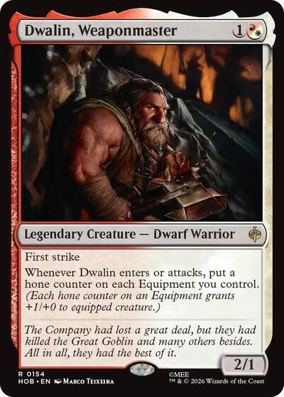 Dwalin, Weaponmaster - 154 (Foil, R)
