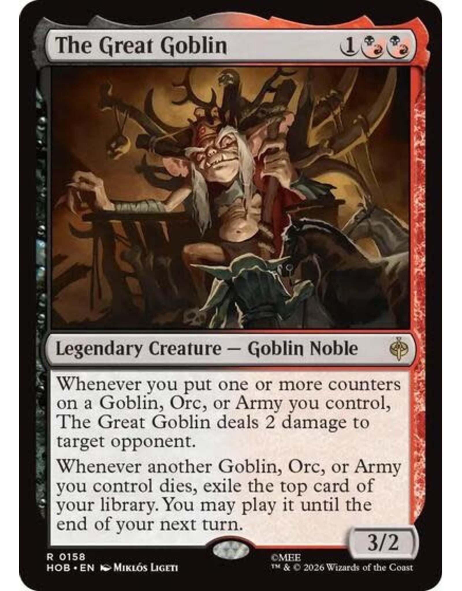 The Great Goblin - 158 (Foil, R)