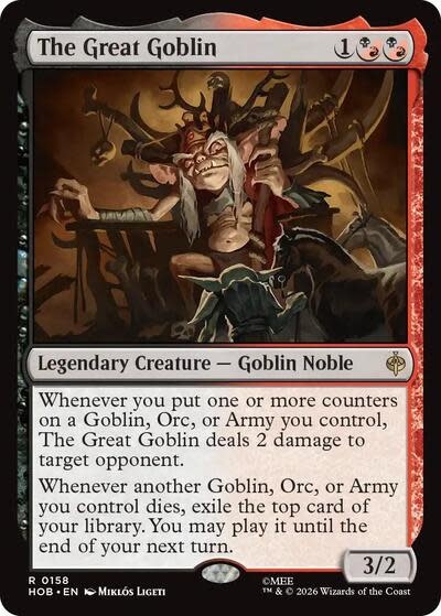 The Great Goblin - 158 (Foil, R)