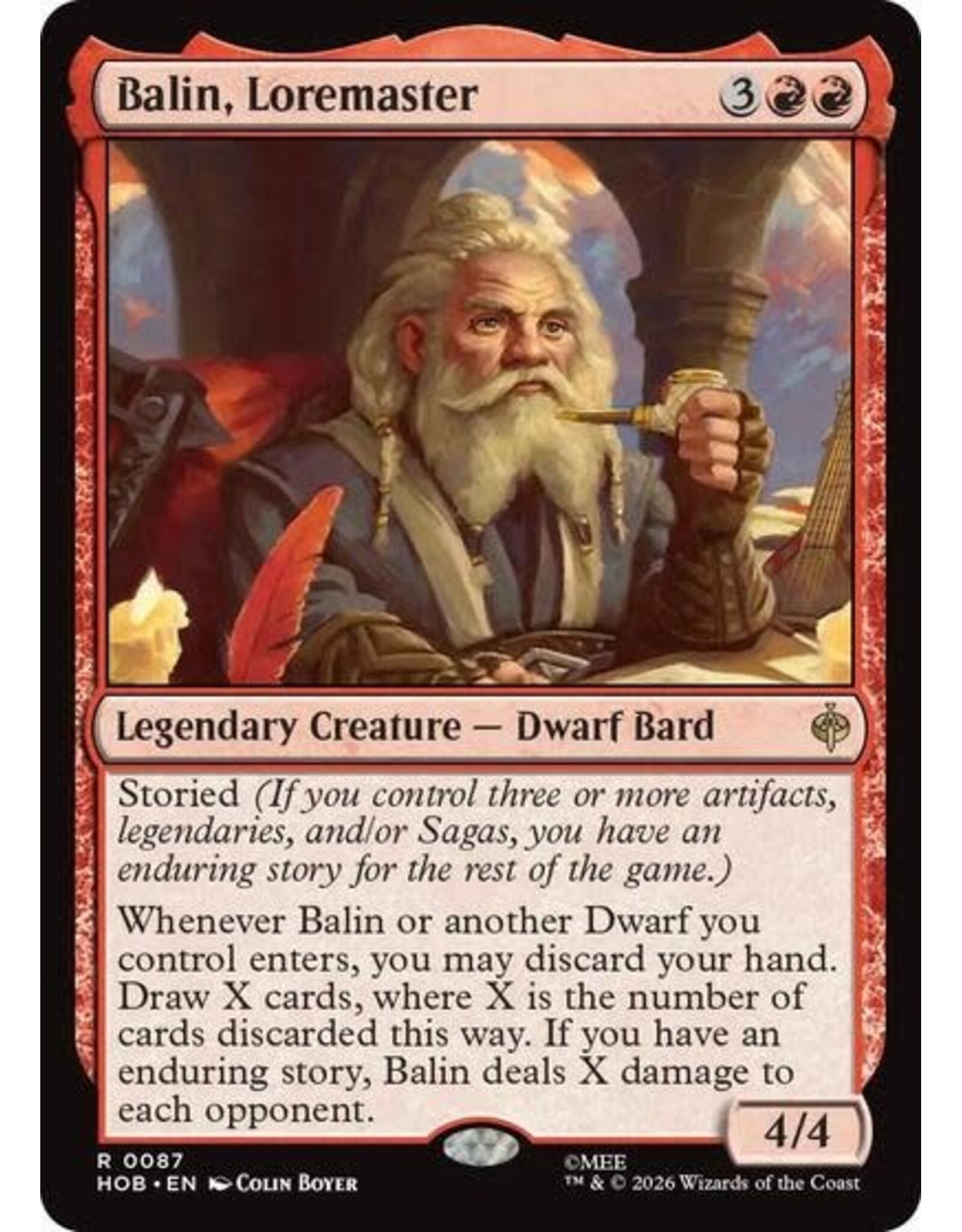 Balin, Loremaster - 87 (Foil, R)