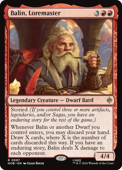 Balin, Loremaster - 87 (Foil, R)