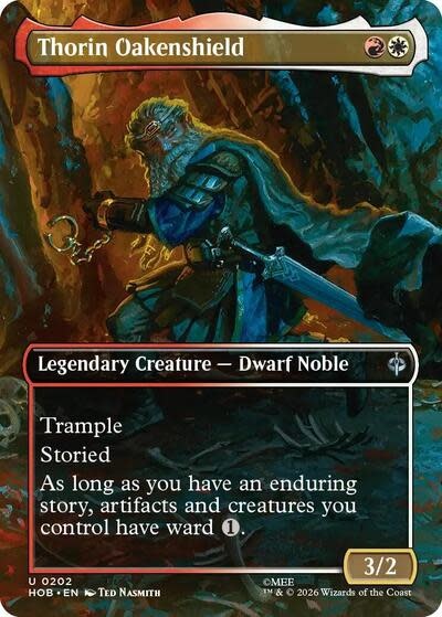 Thorin Oakenshield (Borderless) - 202 (Foil, U)