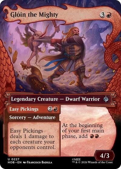 Gloin the Mighty (Showcase) - 227 (Foil, U)