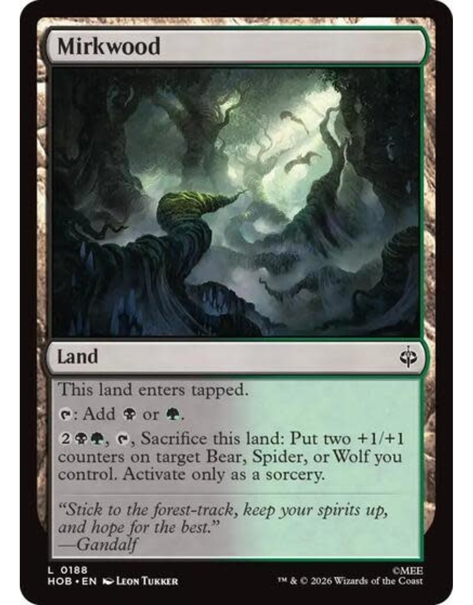 Mirkwood - 188 (Foil, L)