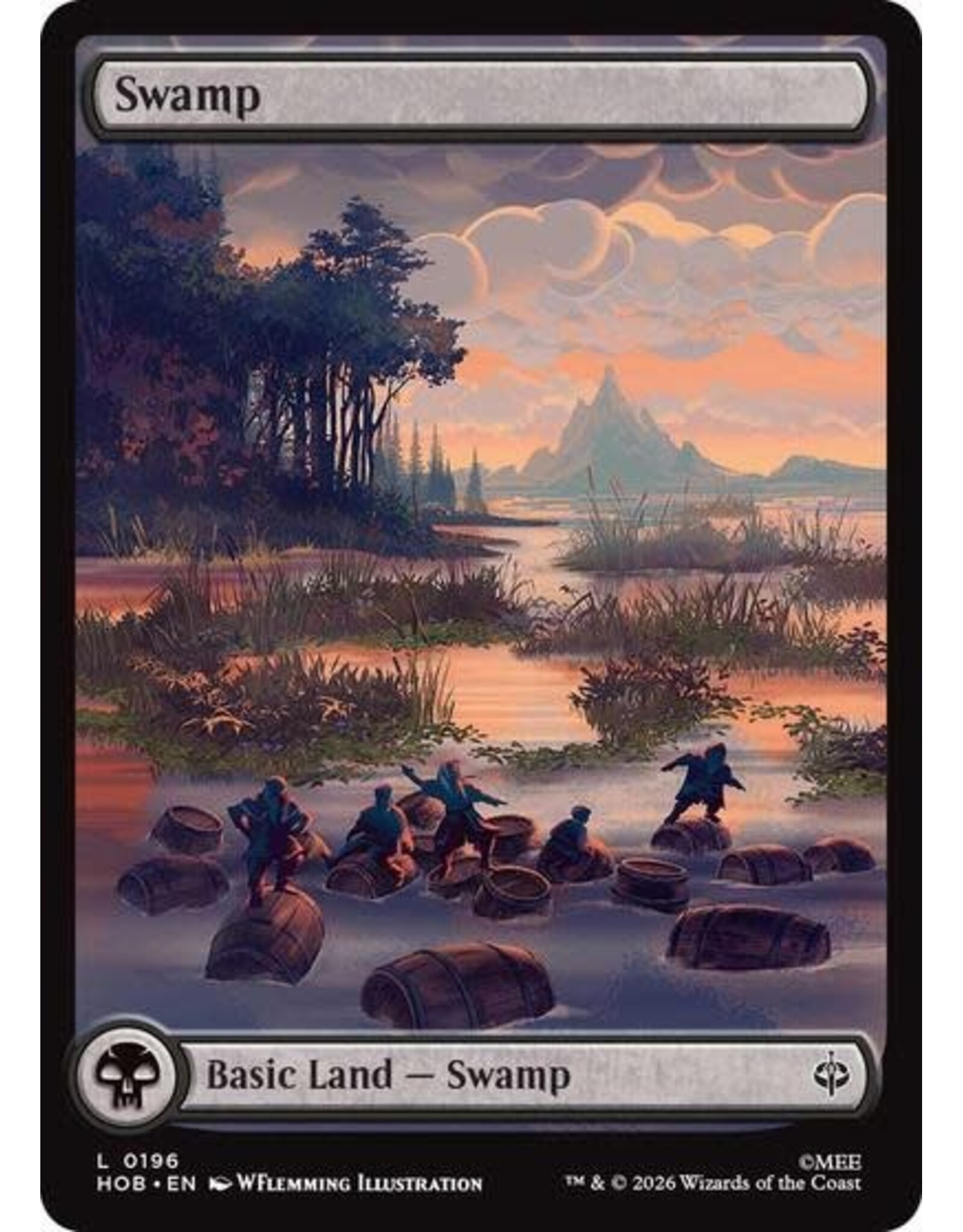 Swamp (0196) (Foil, L) (HOB)
